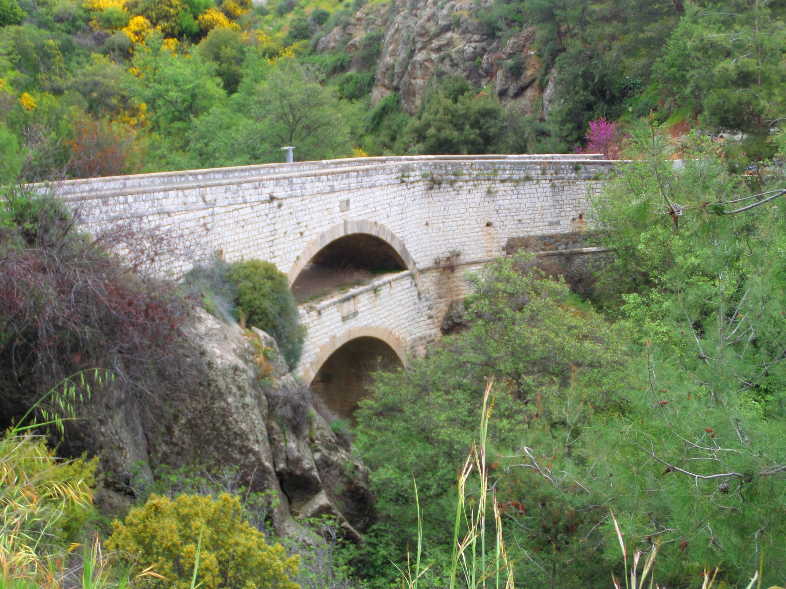 Historic Double Bridge in Trimiklini