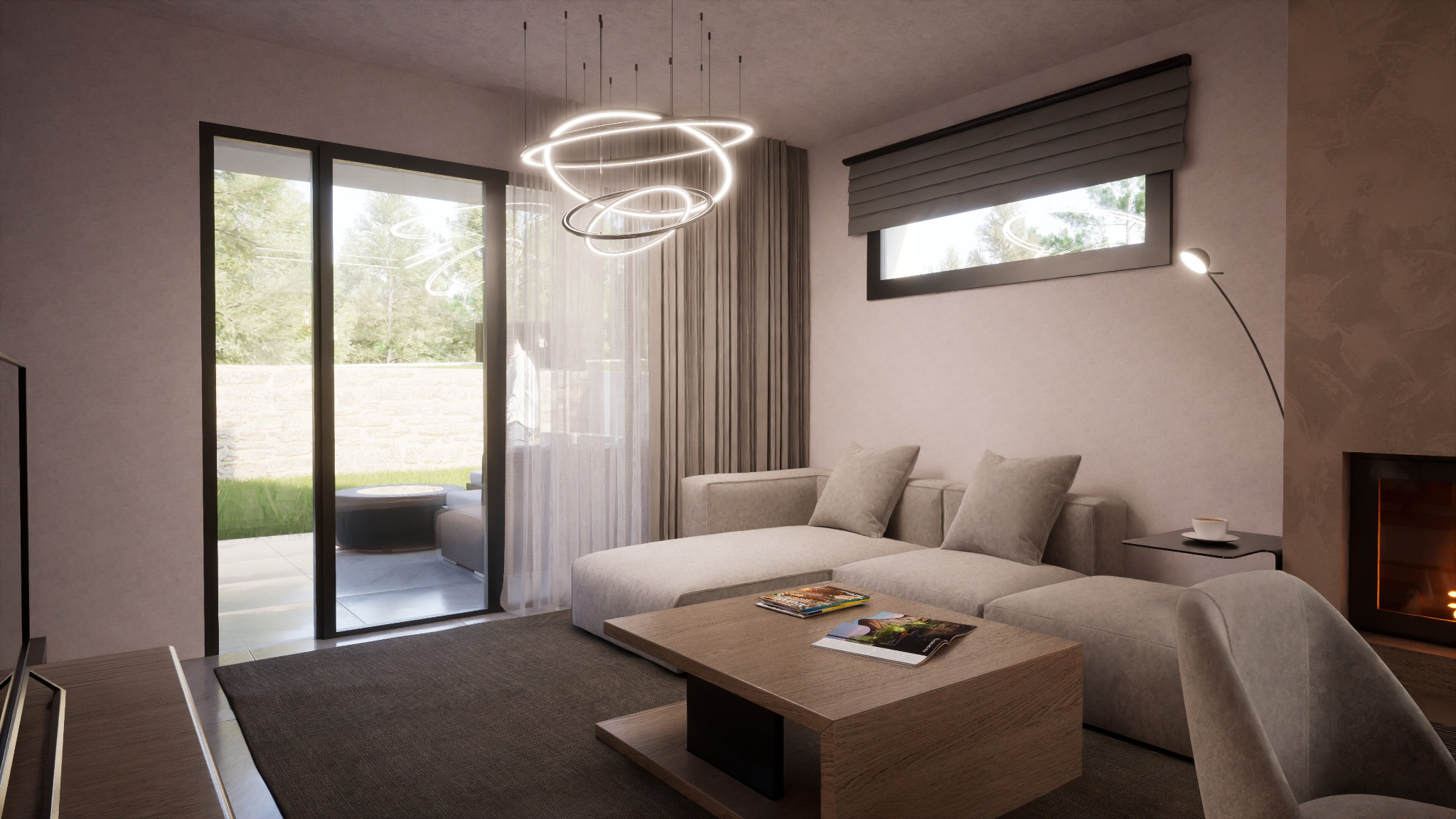 Interior architectural visualisation of Plot 1252
